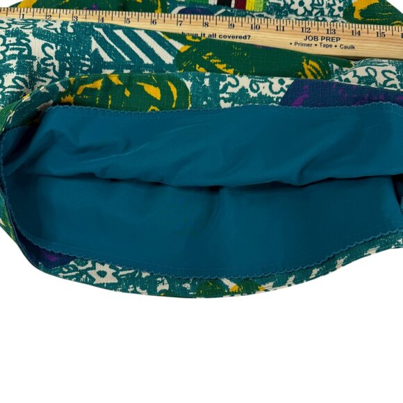 Anthropologie Vanessa Virginia Boho Floral Shift Dress Size 6 Sleeveless - Picture 7 of 12